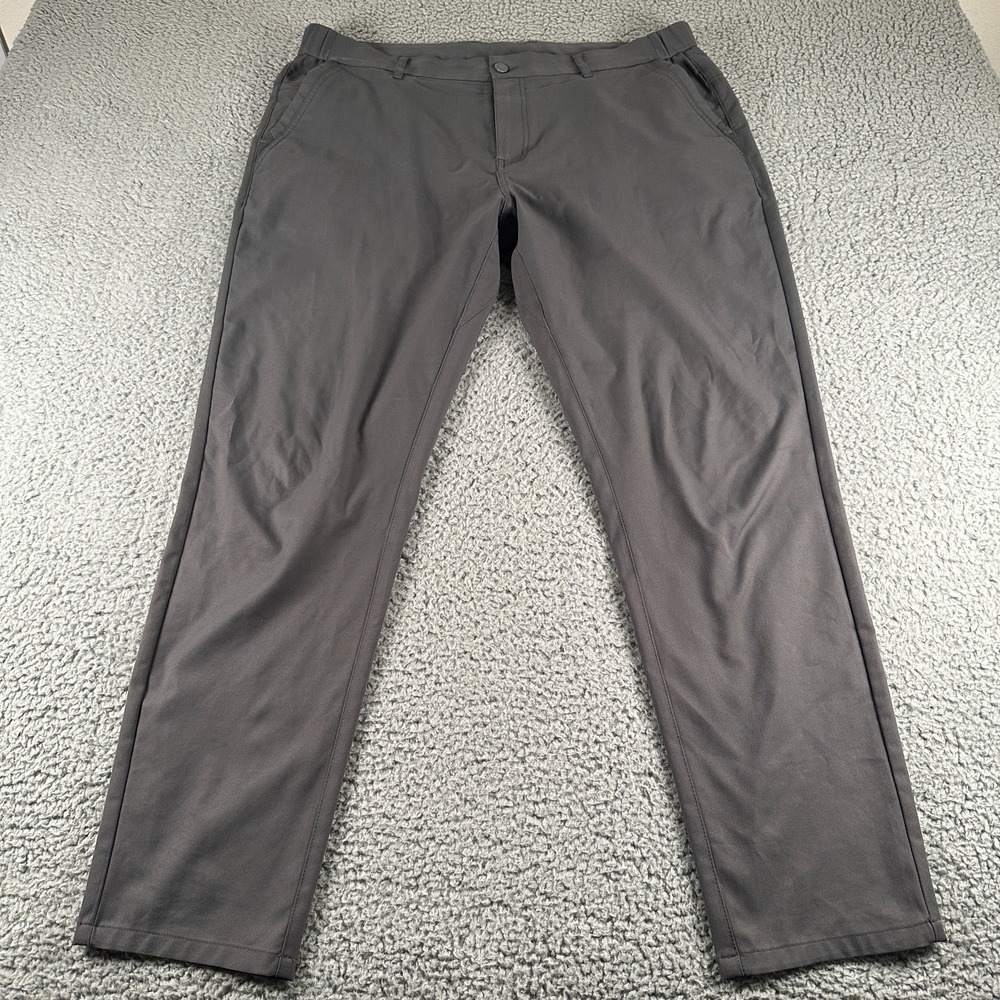 Jack Archer Jetsetter Pants Mens 36 Charcoal Stretch Performance Golf Travel